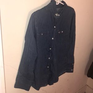 Hollister Brand New Jean Shirt